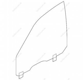 Боковое стекло BMW 51337067126