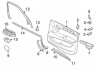 Щиток рами двері П.П BMW 51337129712 (фото 3)