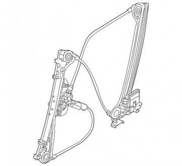 Склопіднімач електр. BMW 51337198909