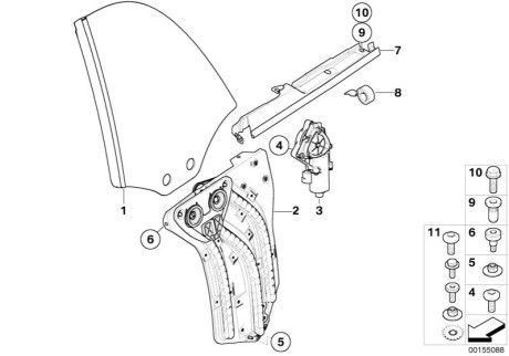 Оригинальная запчасть BMW 51377111021