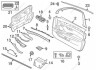 Накладка ручки вод. двери F10 -SCHWARZ- BMW 51417225865 (фото 3)