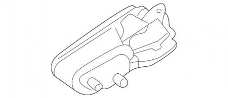 Ручка дверей внутрішня E46 Left Rear BMW 51428200751