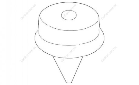 Фиксатор панели внутренней обшивки двери BMW 51473441993