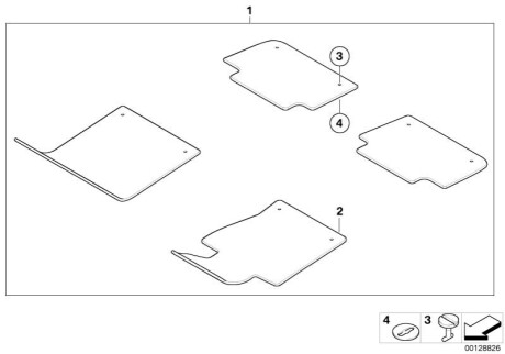 Оригинальная запчасть BMW 51478255874