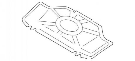 Облицовка бампера BMW 51487284629