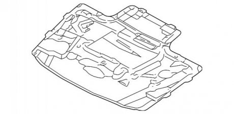 Звукоизоляция капота BMW 51488159483