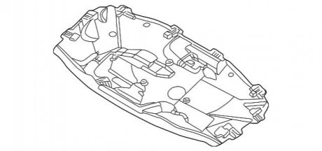 Облицовка бампера BMW 51488193941