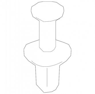 Заклепка з розпірною втулкою BMW 51488353567