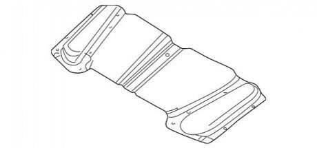 Облицовка бампера BMW 51488402150