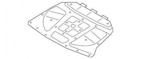 Звукоізоляція капота BMW 51489138474