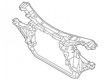 Облицовка передка BMW 51643419945