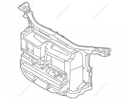 Панель передня BMW 51648038058