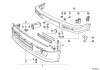 Комплект переднього спойлера M TECHNIC BMW 51712239865 (фото 2)