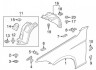 Підкрилок ПД зд.ч BMW 51712990089 (фото 3)