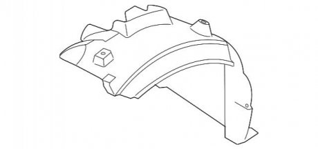 Підкрилок BMW 51717059377