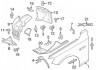 КОЖУХ КОЛІСНОЇ НІШІ ПД ПРАВИЙ 1-ЧАСТИНА BMW 51717193510 (фото 3)
