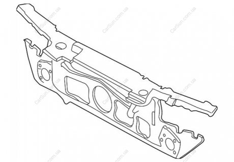 Панель передняя BMW 51718159610