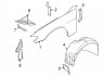 Обшивка, колесная ниша BMW 51718223376 (фото 3)