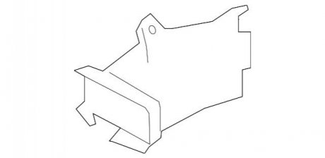 Воздуховод тормозов Л G11 BMW 51747359791