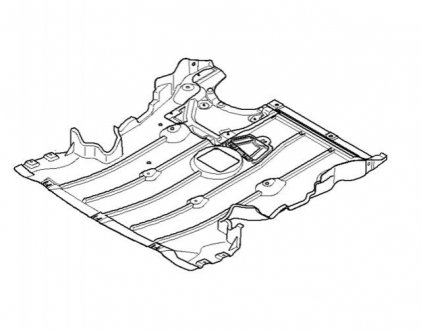 Облицовка бампера BMW 51752996364