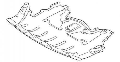 Облицовка бампера BMW 51757158385