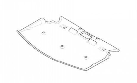 Защита от недоезда BMW 51757204401