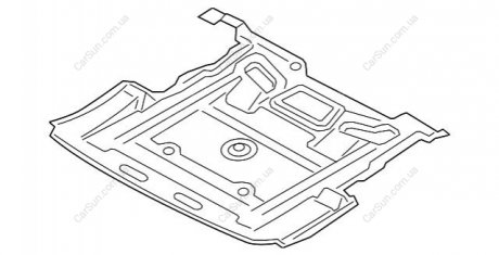 Бризкозахисний щит BMW 51757209823