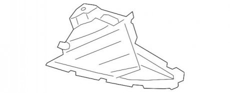 Щиток підкрилка пд L G11 BMW 51757347023