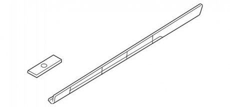 Планка швейлера П BMW 51777202654
