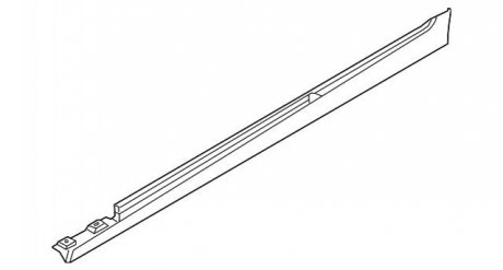 Накладка порога Л BMW 51777262663