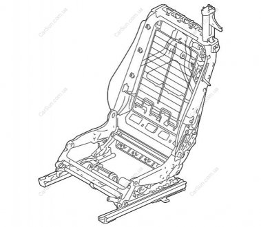 Каркас сиденья BMW 52109118176