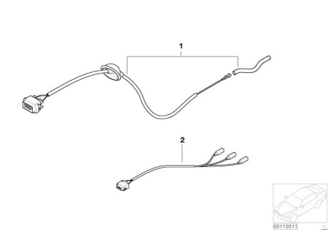 Ремкомплект датчика BMW 61126902569