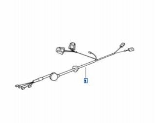 Ремонтный комплект проводки багажника BMW 61128391788