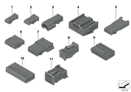 Корпус розетки BMW 61131383736