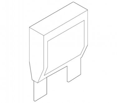 Предохранитель Maxi оранжевый BMW 61138367132