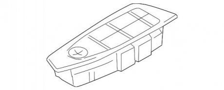 Панель перемикачів BMW 61319163574