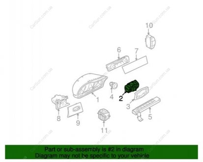 Перемикач фар BMW 61319169410