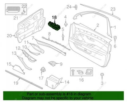 Віконний перемикач BMW 61319238235