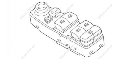 Кнопка склопідіймача BMW 61319241956