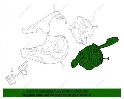 Многофункциональный переключатель BMW 61319253754