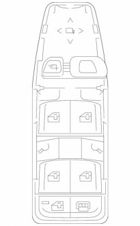 Операційний блок Switch Modul 613015 BMW 61319327036