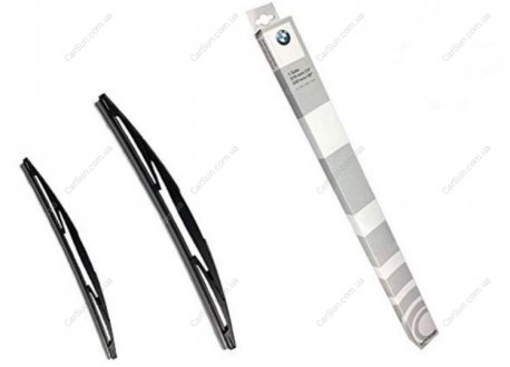 Щітки склоочисників, комплект з 2шт Mini Genuine Front Windscreen Windshield Wiper Blades Set BMW 61612156548