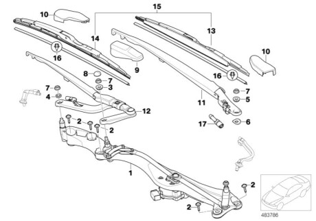 Перстина BMW 61617028582