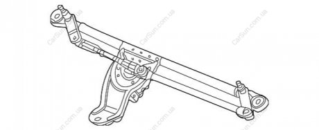 Система тяг и рычагов привода стеклоочистителя BMW 61617111535