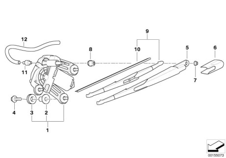 Оригинальная запчасть BMW 61627044625