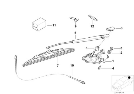 Оригинальная запчасть BMW 61628360156