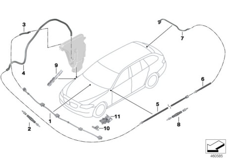 Оригинальная запчасть BMW 61667275172