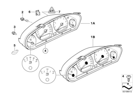 Оригинальная запчасть BMW 62108379825