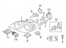 Фара в сборе BMW 63117223750 (фото 3)