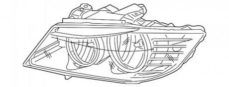 Основна фара BMW 63117240245